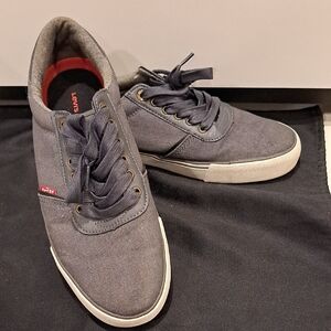 Men's Levi's Comfort Aiden Denim Sneakers Size:8.5 Skate Shoe